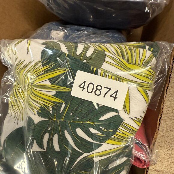 Time And Tru Pants Women XL Green Floral High Rise Chino Flat Front Skinny - Picture 7 of 7